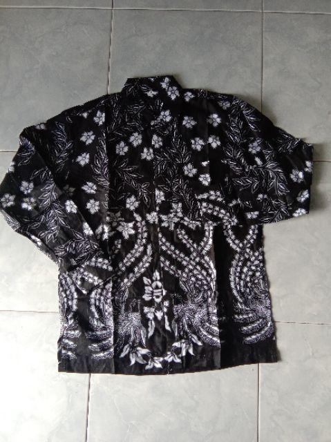 Risna Batik Jumbo Hrb082 A Hem Kemeja Batik Pria Pendek Primis Besar Xxl Xxxl 3l 4l 5l Gagah