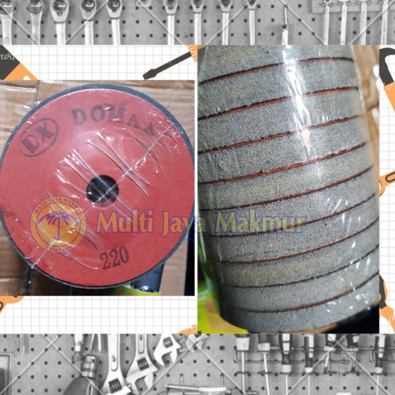 amplas sponge/ amplas Amplas gerinda sponge/ Batu Sponge Domax 60 / 120 / 180 / 220