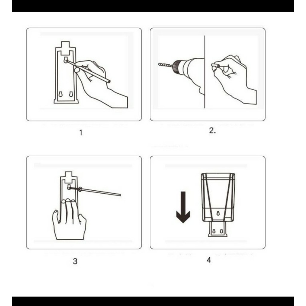 Hand Sanitizer Dispenser / Dispenser Sabun Otomatis No touch GHM