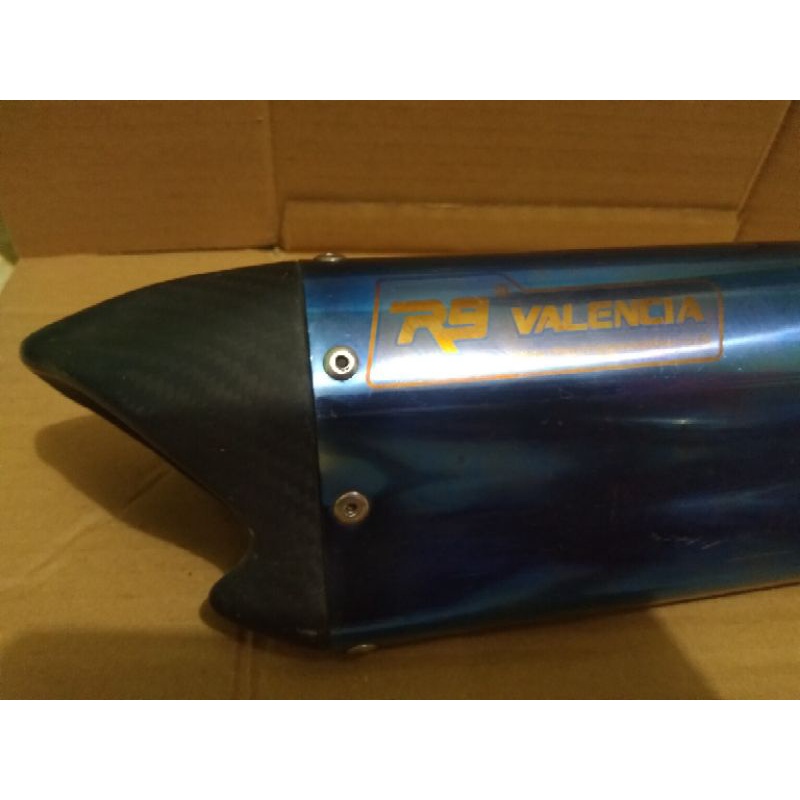 Kenalpot R9 Original VALENCIA Carbon Inlet 49