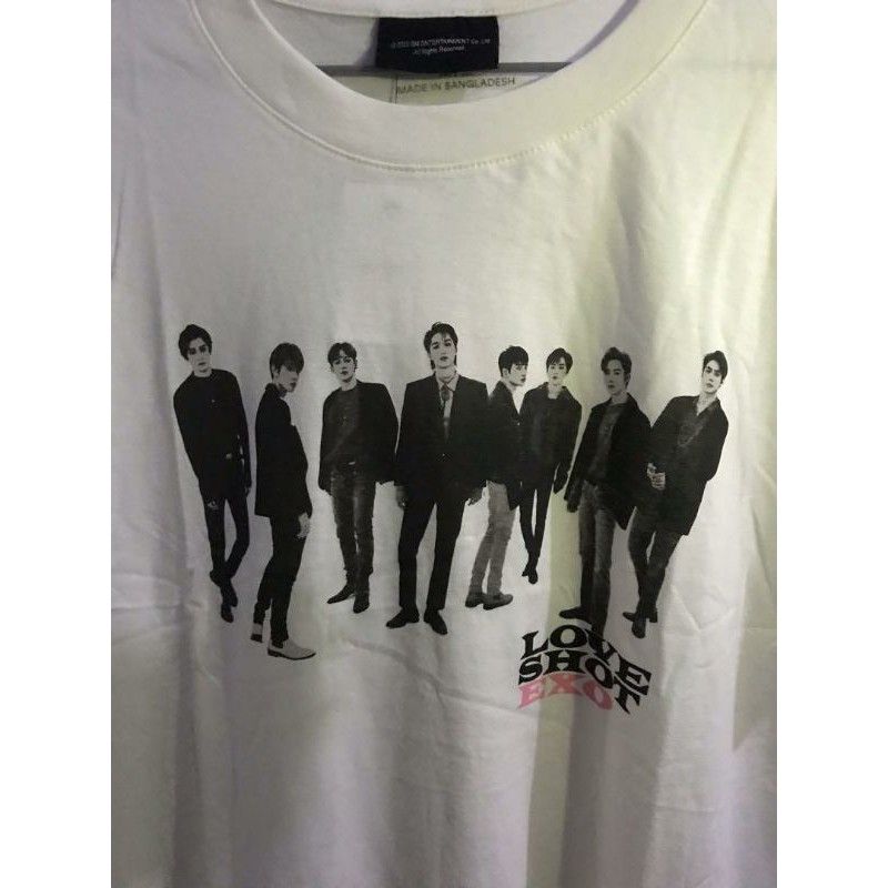 [READY] EXO TSHIRT COTTON ON OFFICIAL