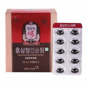 

Cheong Kwan Jang Korean Red Ginseng Extract Capsule 100 / JungKwanJang / CheongKwanJang