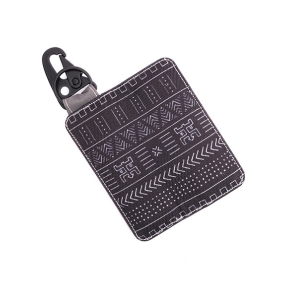 Gantungan Kunci Mobil Motor Carabiner Dompet STNK Slim Motif Ethnic - BDSS40