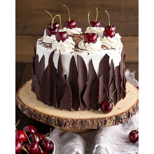 

Adonan kue Blackforest siap saji bahan cake murah COD