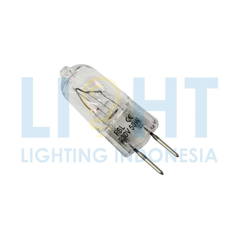 Halogen Kacang 24V 50W MSL JC Halogen GY6.35