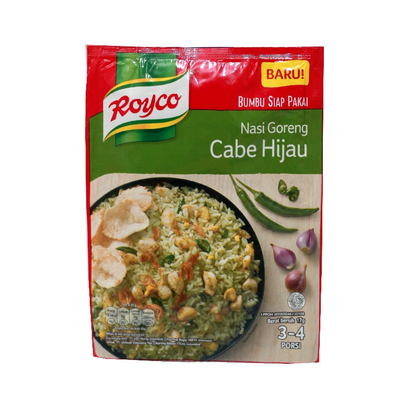 Royco Bumbu Nasi Goreng Cabe Hijau 17Gr