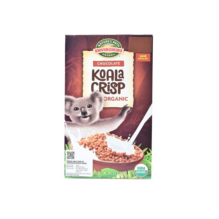 

Natures Path Envirokidz Chocolate Koala Crips Organic 325g