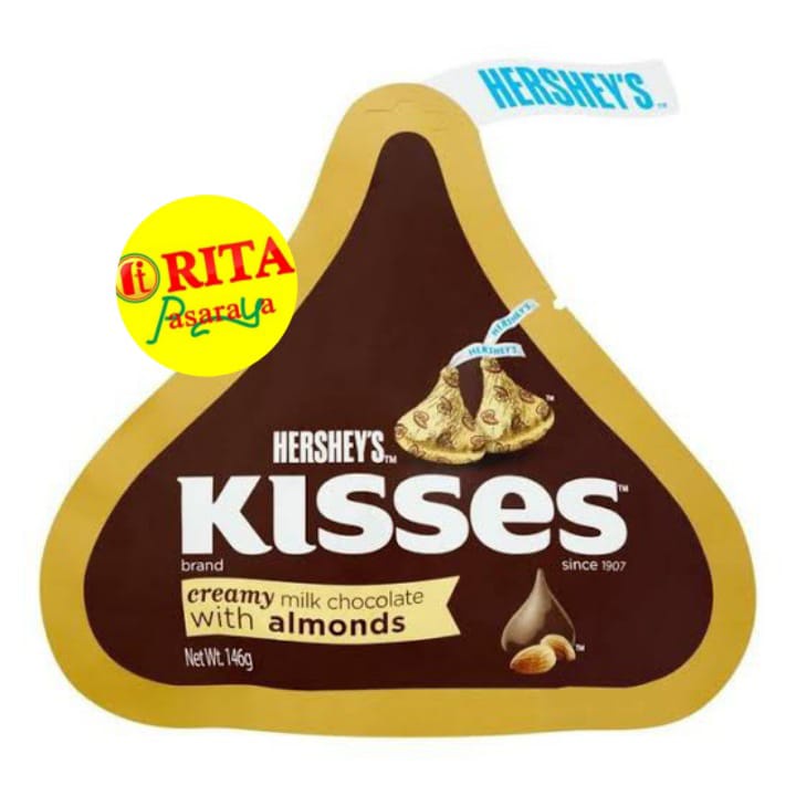 

Harsley Kisses White Almond 146gr