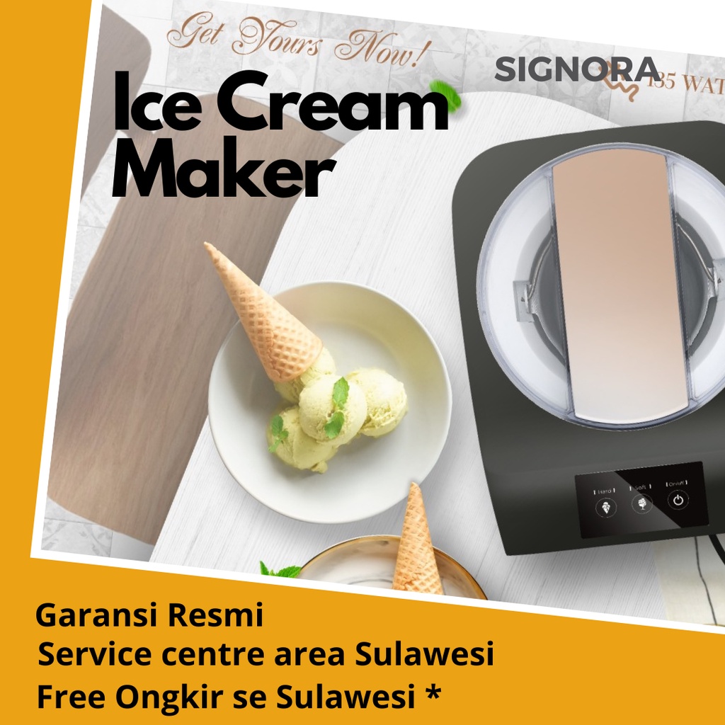 ice cream maker signora