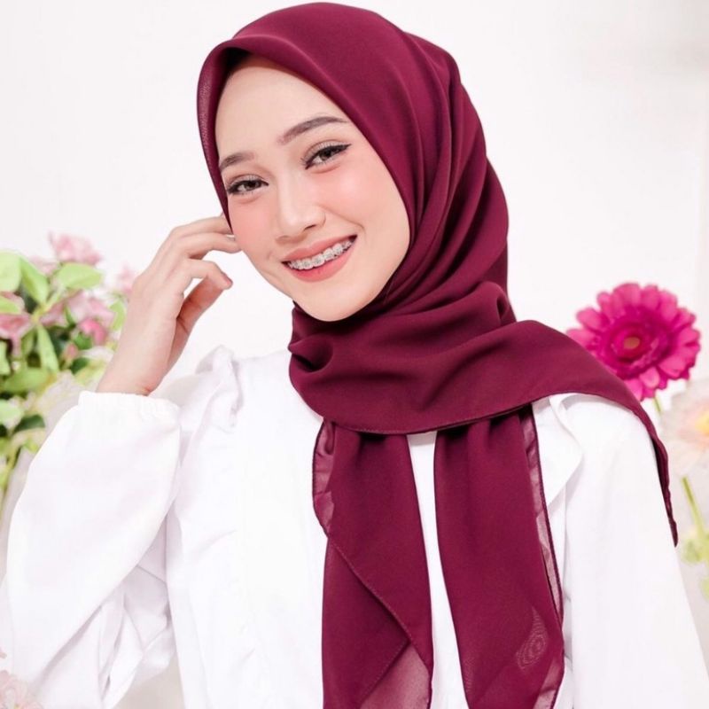 Hijab Bella Square / Hijab Segi Empat Bella Square