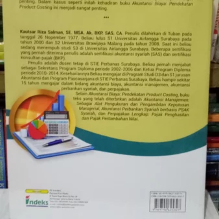 

FLASH SALE!!! BUKU AKUNTANSI BIAYA PENDEKATAN PRODUCT COSTING BY KAUTSAR RIZA SALMAN TERBARU