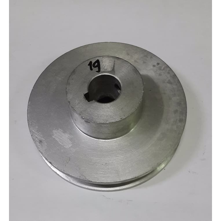 Pulley / Pully / Puli Jalur A1 Diameter 4&quot; Inch As 17 mm Aluminium