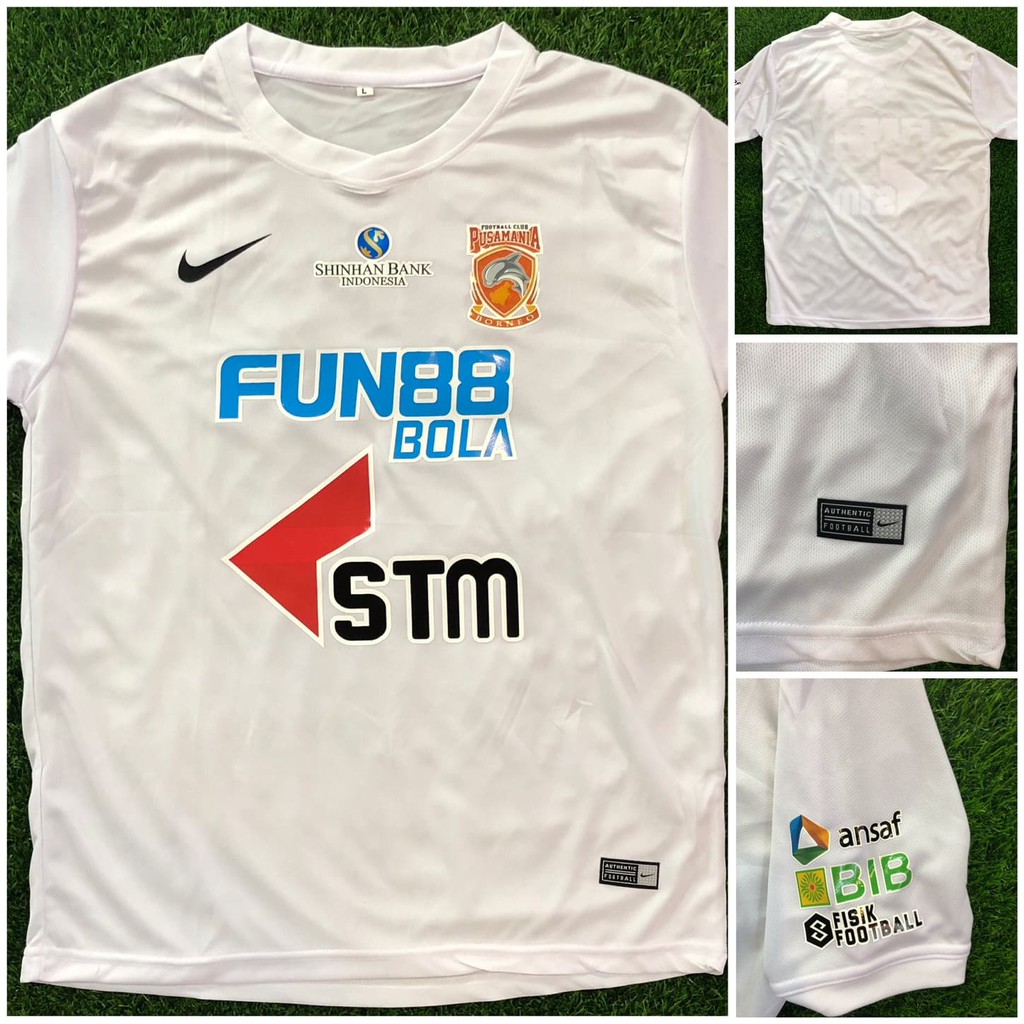 New.. PUTIH jersey borneo fc third liga 1 indonesia gradeori 2018 2019