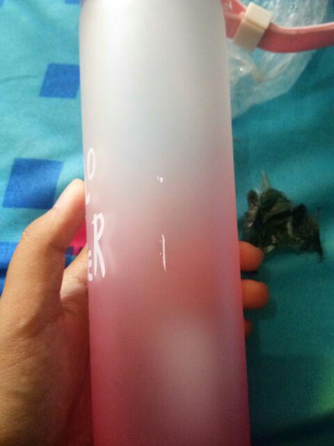 My Botlle Botol Minum Kaca hello Master + Free Sarung (480ml)