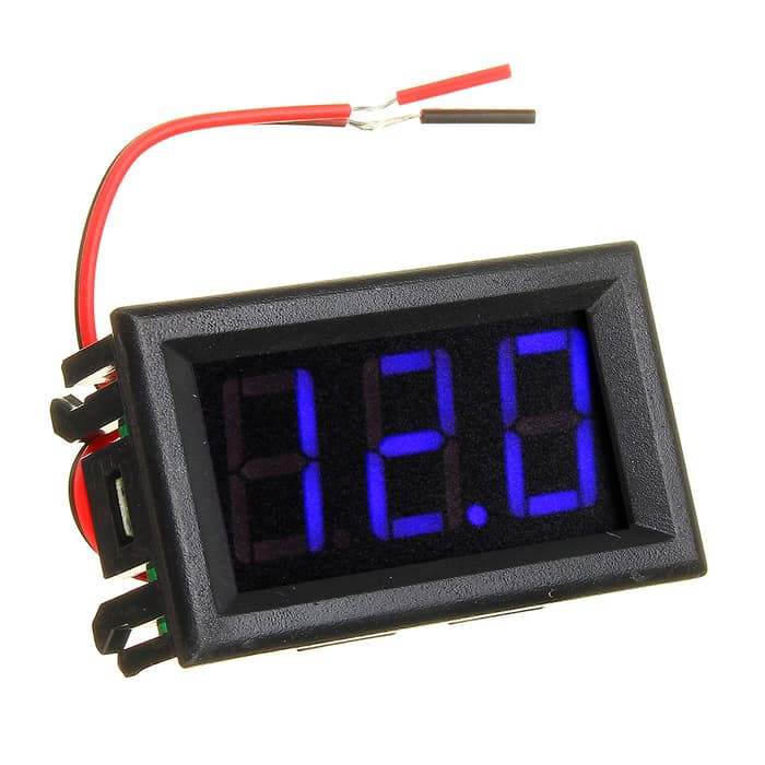 Voltmeter Digital 0.56&quot; Biru Blue 0.56 4.5V - 30V DC Volt