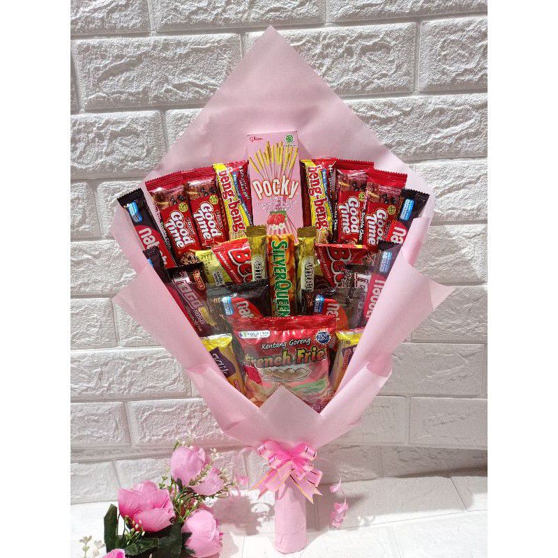 

BOUQUET BUKET SNACK MURAH MERIAH | TANPA PO