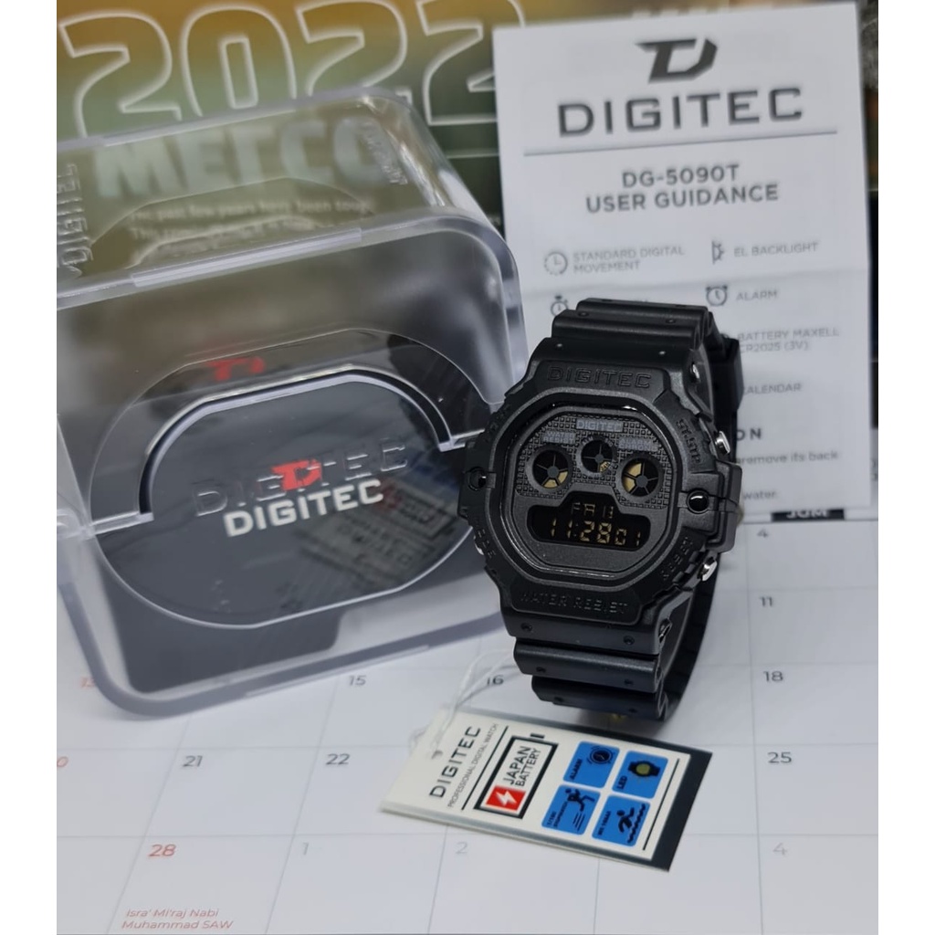 Jam Tangan Digitec DG-5090T Original