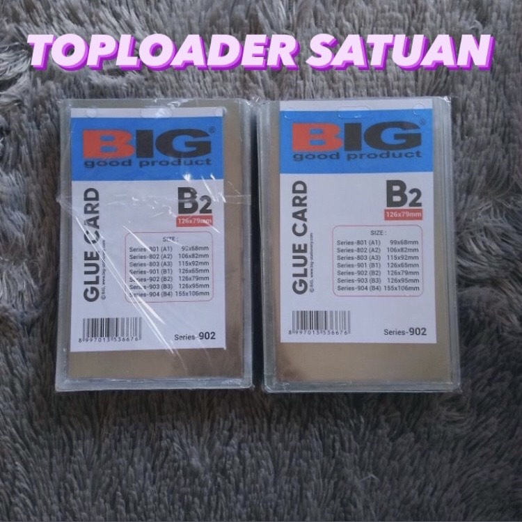 

[minimal order 5 pcs] TOPLOADER B1 B2