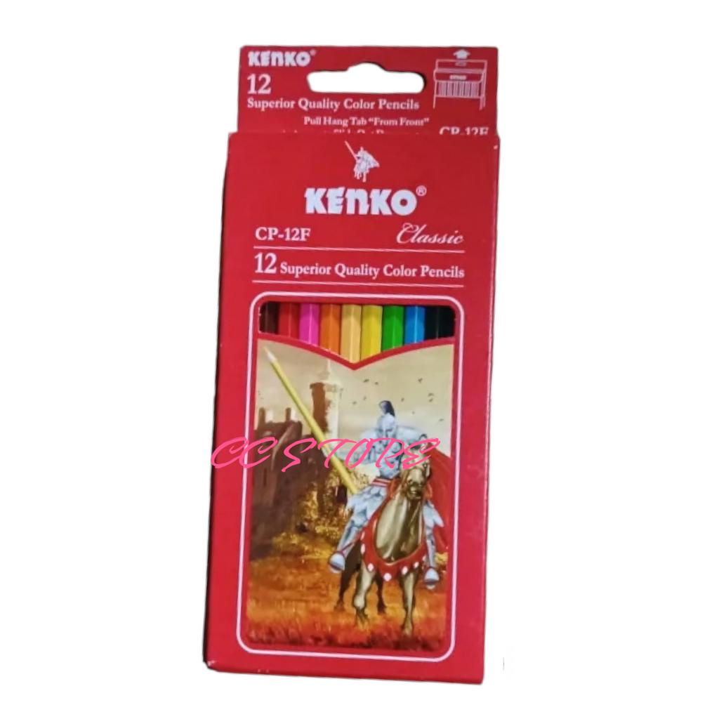 

Kenko Pensil Warna Pulas Panjang 12 Warna