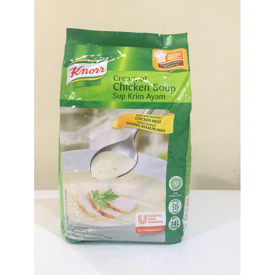 

Terhits Knorr Cream Of Chicken Soup / Sup Krim Ayam 1Kg Terheboh