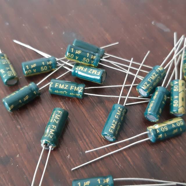 Elco 1uf 50V 1uf 50V