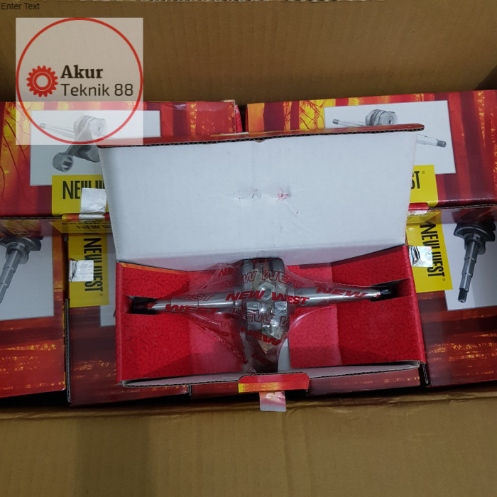 crankshaft chainsaw kruk as senso besar 070 707 NEW WEST ASLI