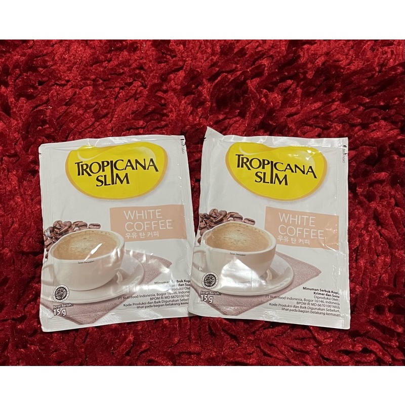 

Tropicana Slim White Coffee 1 sachet