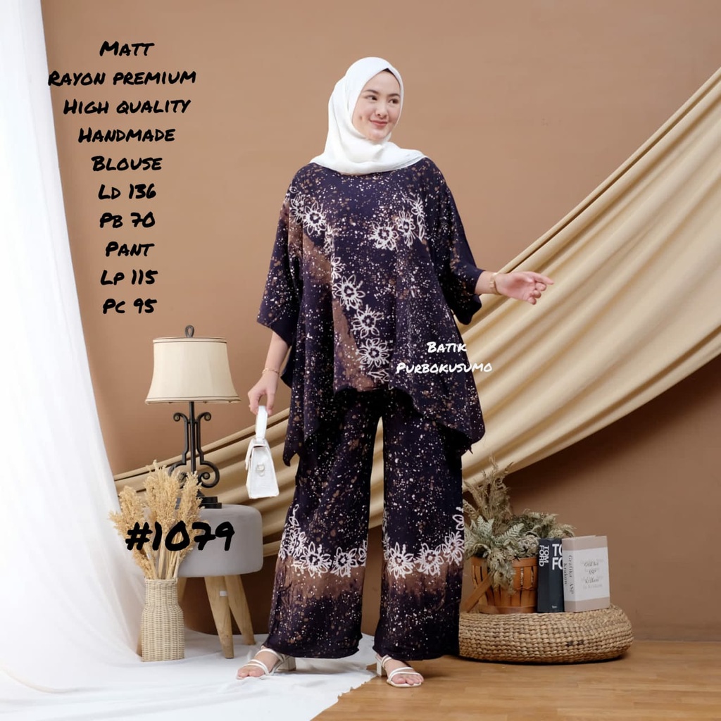 Stelan sibori purbokusumo#3 ld 130cm.