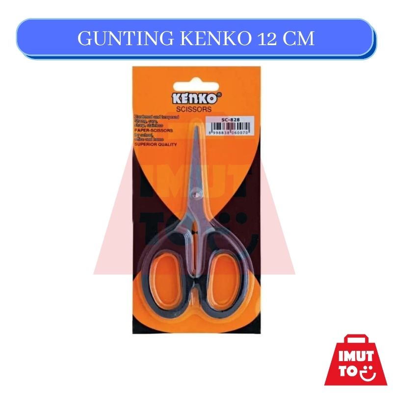 

IMUTTO GUNTING KENKO 828 12 CM SCISSORS GUNTING STAINLESS GUNTING KECIL
