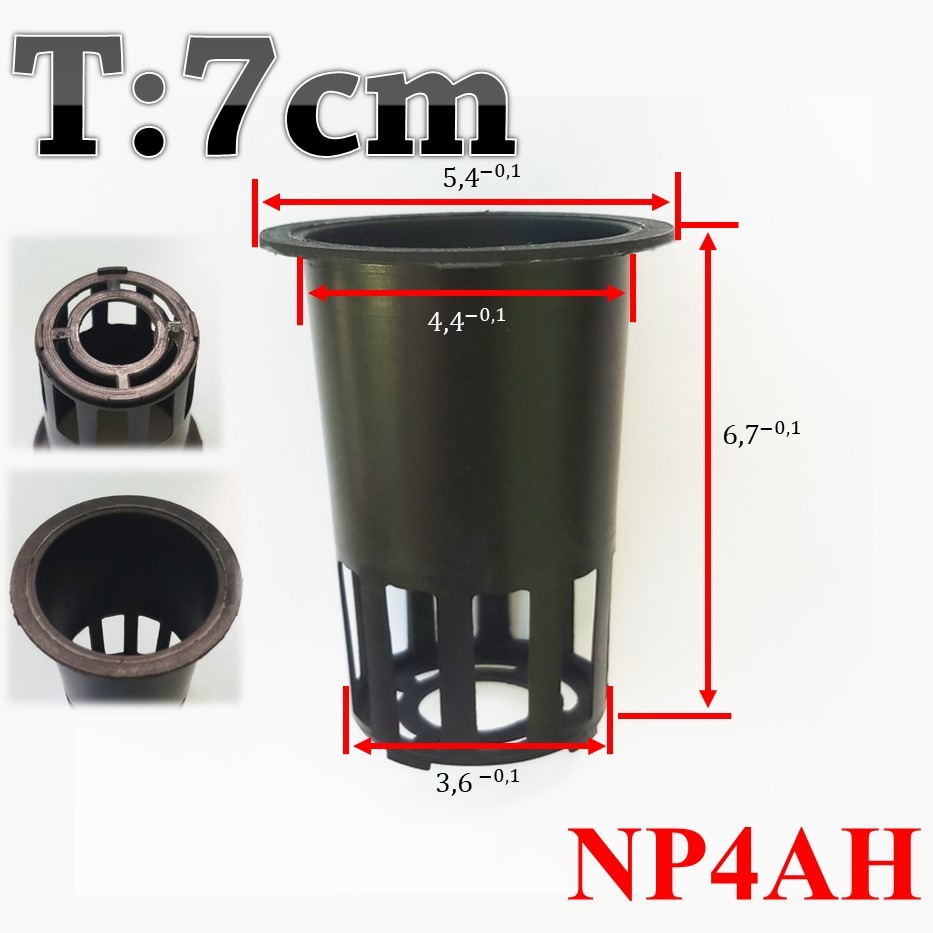 Net Pot 7 Cm / Netpot Hidroponik 7 Cm / Net Pot 7 Cm Hidroponik Tebal