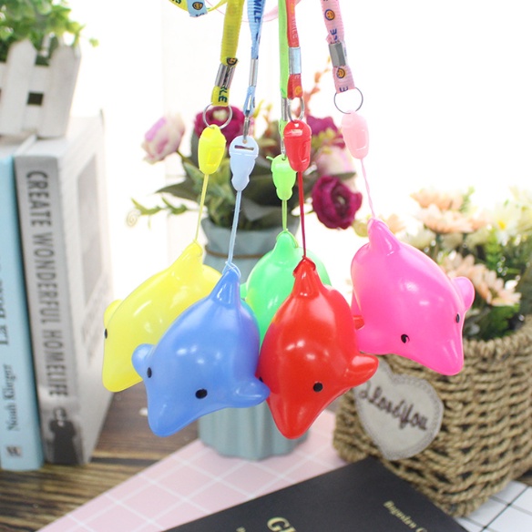 [ORGM] Mainan Anak Mainan Lampu Gantung Motif Dolphin warna warni lucu