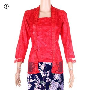 Blus Kebaya Kutubaru Brokat Kartini Warna 3