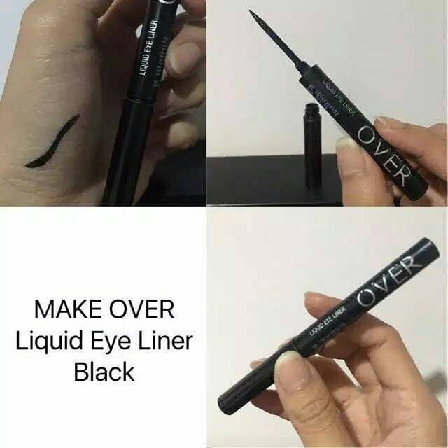 MAKE OVER Liquid Eyeliner Black