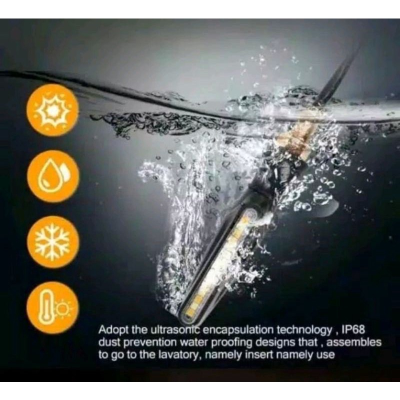 Lampu led sein running sen 2 warna model senja sein model Lidi moge waterprof universal SEN LIDI