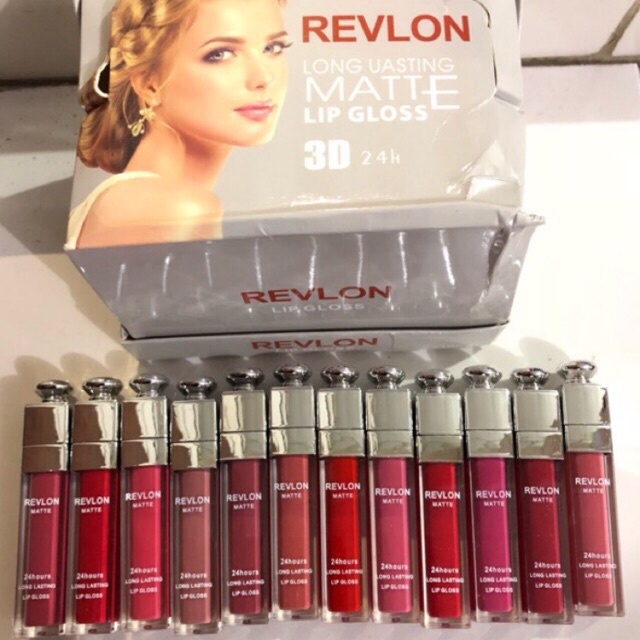 [Per Pcs] Lipcream/Lipgloss Revlon 3D Matte Pentol