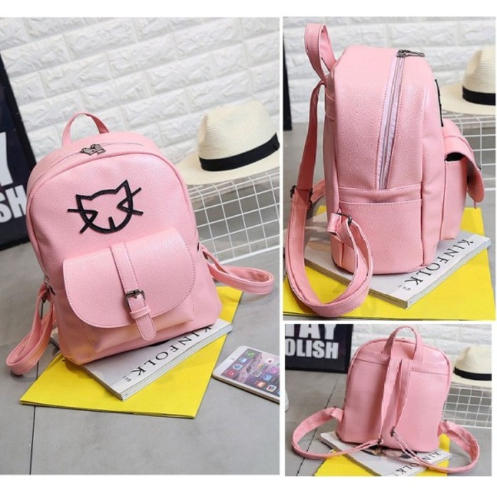 TAS TANGAN HANDBAG BAGUS MURAH WANITA WARNA PINK IMPORT SEMPREM CANTIK
