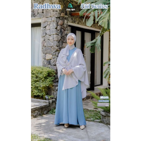 Radhwa Dress & Outer Mom by Afas Hijab