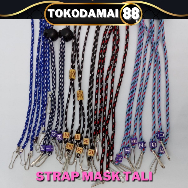 Strap masker hijab / tali masker hijab / strap mask / konektor masker hijab / pengait masker hijab