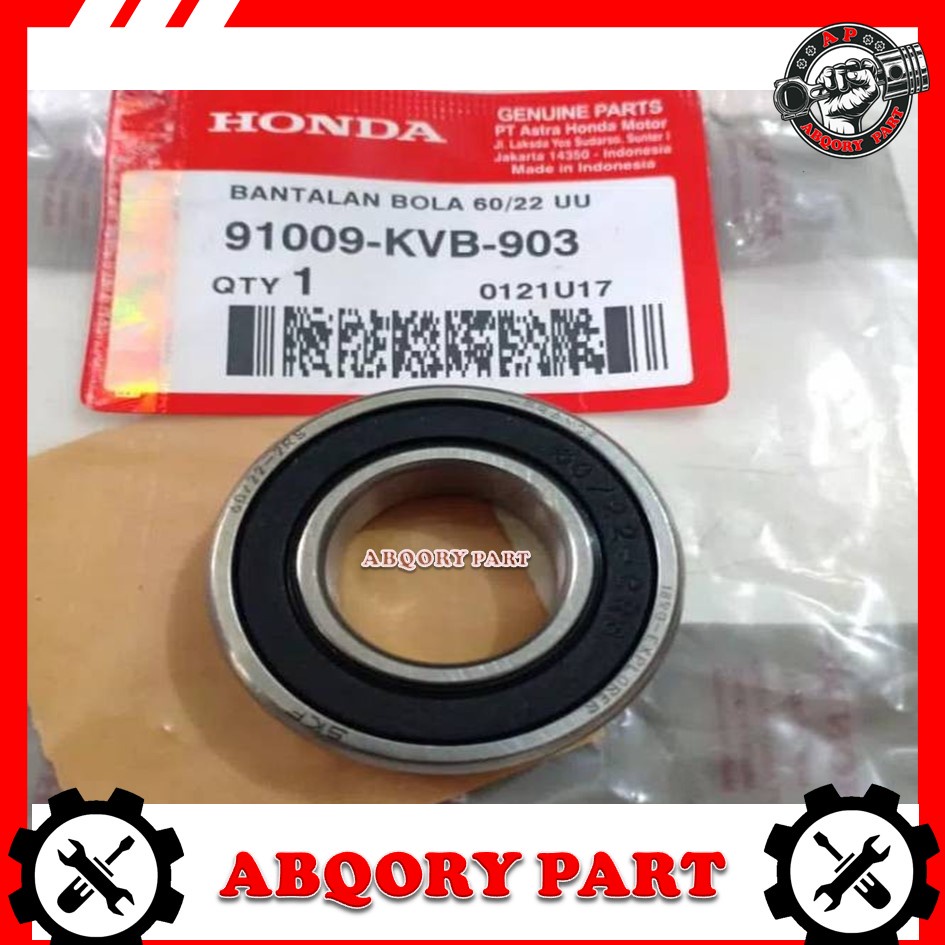 AbqoryPart___BEARING RODA BELAKANG BEAT VARIO SCOOPY 6022 LAHAR 60/22