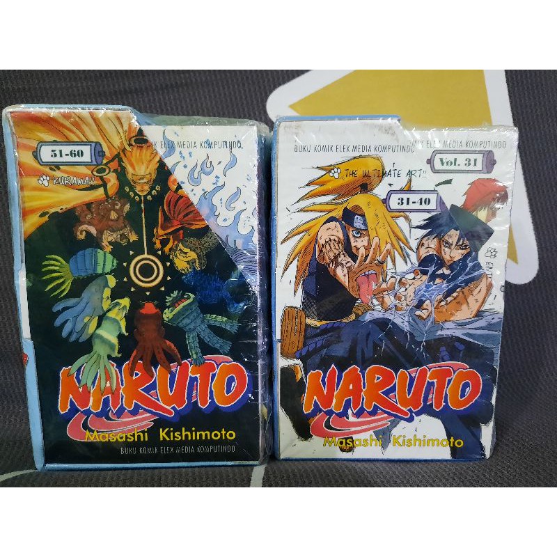 SEGEL Paket 10 Buku Komik Naruto Boxset Box Set