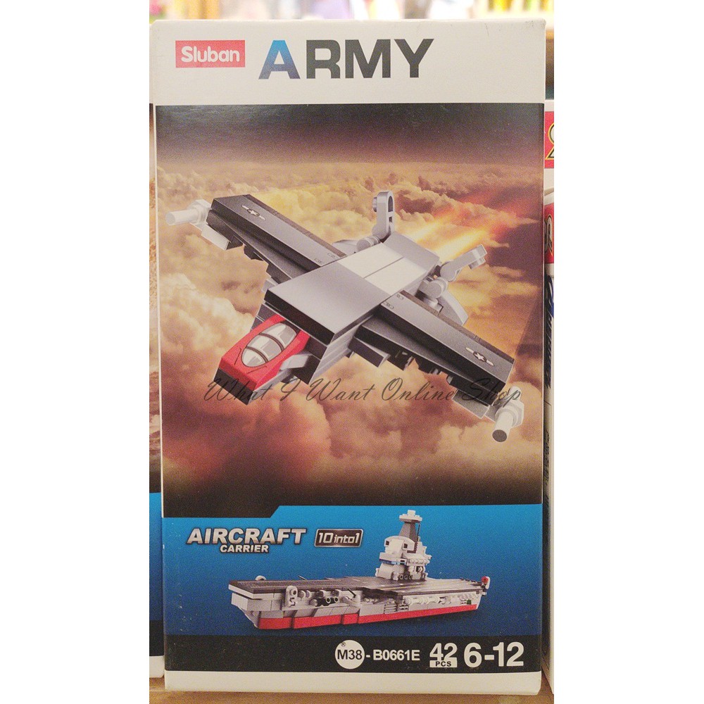 Sluban Seri Aircraft Carrier M38-B0661E