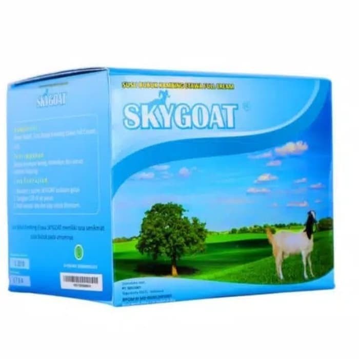 

SUSU KAMBING ETAWA full Cream KEMASAN 1 BOX ISI 10 SACHET350 GRAM BISA COD