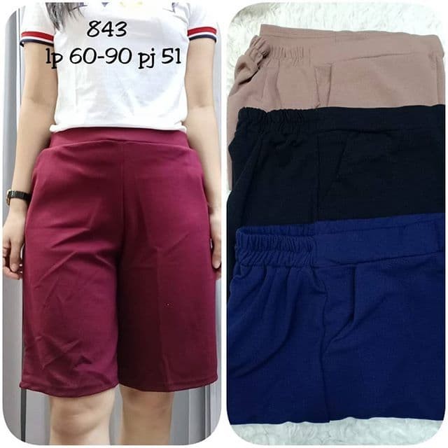 CELANA PENDEK 3/4  JUMBO CELANA HOT PANTS