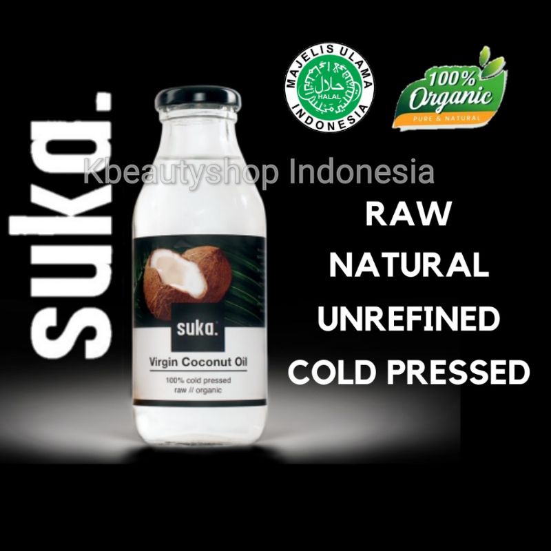 Suka Virgin Coconut Oil Cold Pressed Vco Minyak Kelapa Murni 350ml Shopee Indonesia