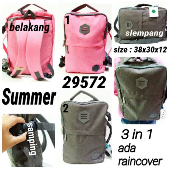 Tas ransel sekolah Summer 29572 tas backpack murah