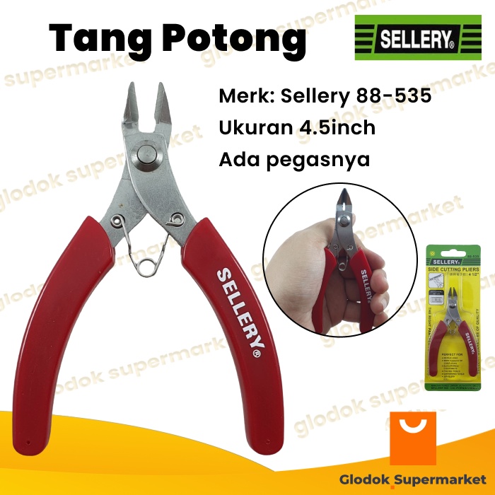 Tang Potong 4.5inch Sellery Side Cutting Plier 4.5inch 88-535