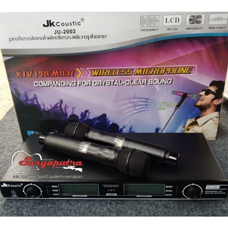 Mic Wireless JK Coustik JU-2002
