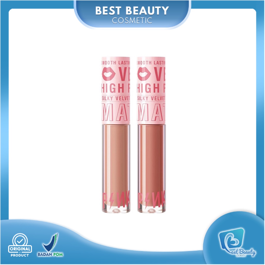 ★ BB ★ PINKFLASH Silky Velvet Lip Cream - Waterproof Lasting Velvet Matte Lipstick - PINK FLASH - PF L04