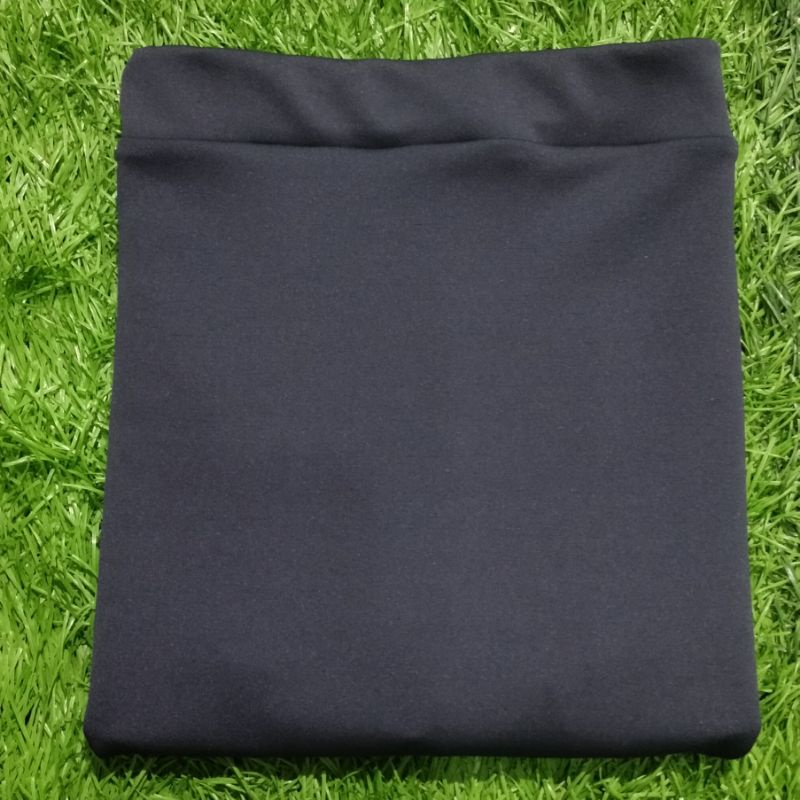 Rok Kerja Wanita Span Scuba Jumbo muat Bb 50kg sampai 80kg-Grey belah belakang