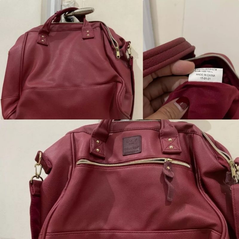 TAS ANELLO LEATHER 2 WAY